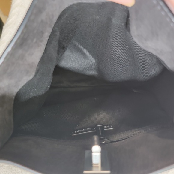 Rebecca Minkoff Small Darren Studded Shoulder Bag Black‎ Suede - Picture 9 of 16